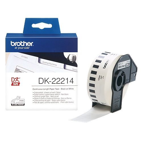 brother DK-22214, DK-Tape, 12 mm x 30,48 m